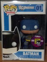 1 Blue Retro Batman SDCC 2010 DC Universe Funko pop