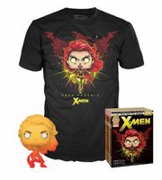 422 Dark Phoenix Orange Translucent (T Shirt Bundle) 2019 New York Comic Con Marvel Comics Funko pop