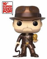 885 Indiana Jones Metallic 10 Super Sized 2020 Emerald City Comic Con Indiana Jones Funko pop