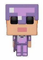 325 Alex in Pink Enchanted Armor Walmart Minecraft Funko pop