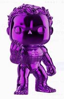 499 Purple Chrome Hulk Marvel Comics Funko pop