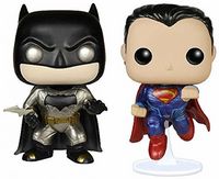 0 Metallic B v S Two Pack TRU DC Universe Funko pop