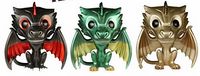 0 Metallic Dragon 3pc Pack Game of Thrones Funko pop