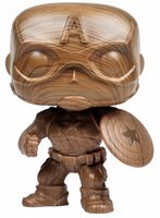 584 Captain America WOOD Marvel Comics Funko pop