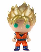 14 Metallic Super Saiyan Goku Lootcrate Dragonball Z Funko pop