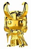 376 Gold Chrome Loki Marvel Comics Funko pop