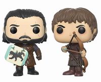 0 Jon Snow & Ramsay Bolton, Battle of The Bastards Game of Thrones Funko pop