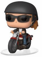 57 Carol Danvers on Motorcycle Marvel Comics Funko pop