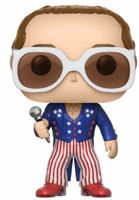 63 Elton John Red/White/Blue Patriotic Rocks Funko pop