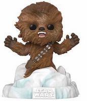 374 Battle at Echo Base Chewbacca Flocked Star Wars Funko pop