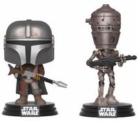 0 The Mandalorian and IG 11 Barnes & Noble Star Wars The Mandalorian Funko pop