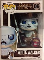 6 White Walker Glow in the Dark Game of Thrones Funko pop