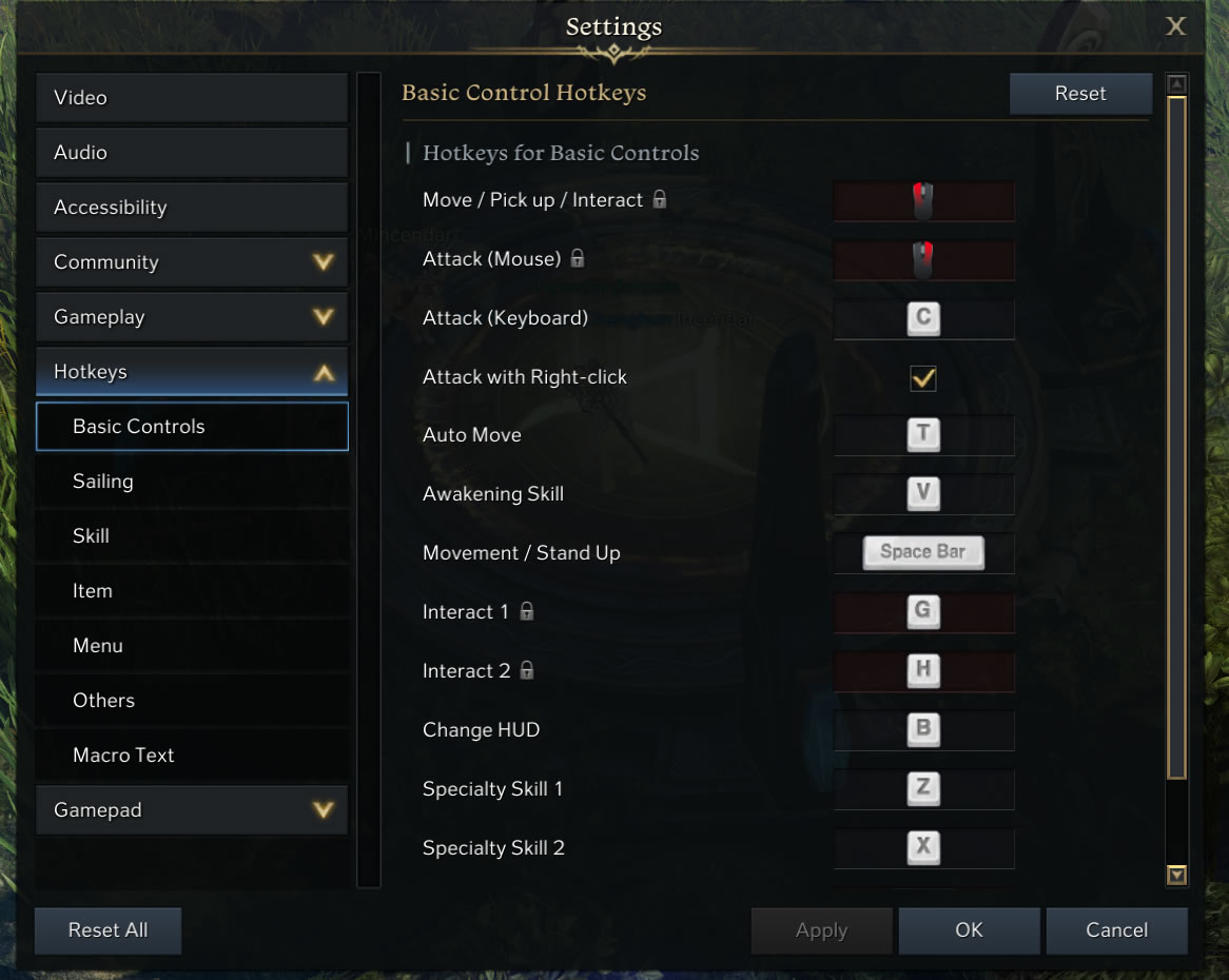 Lost Ark Full list of keyboard controls and hotkeys