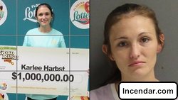 She won $1 million in the Florida Lottery. A year later shes part of a major drug bust