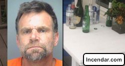 Florida man breaks into home steals alcohol falls asleep on couch